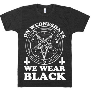 On Wednesdays We Wear Black, Mean Girls, Parody, Quote, Goth, Black ...