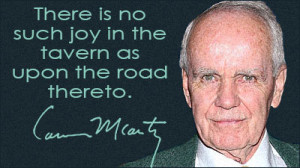 cormac mccarthy quote1 One of the truly great sentences from ...