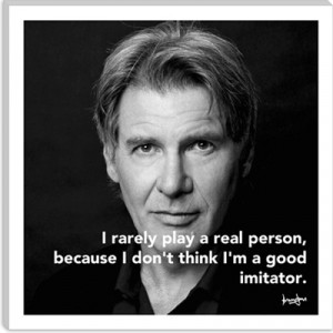 Harrison Ford Quote Canvas Art Print