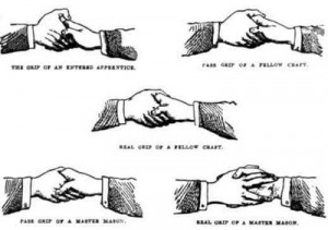 It's in the Handshakes