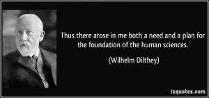 Thus there arose in me both a need and a plan for the foundation of ...