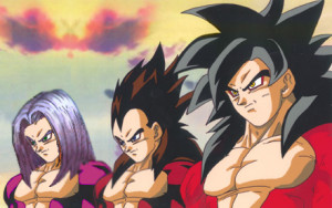 Location: Space; The three saiyans can breath normally.