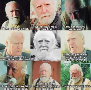 Best Hershel quotes walking dead meme Imgur