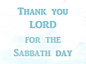 Happy Sabbath Quotes