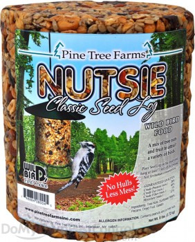 Pine Tree Farms Nutsie Classic Seed Log Bird Food 6 lb. (8004)