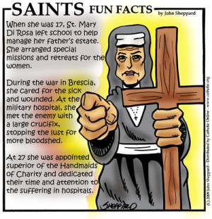 Saints Fun Facts for St. Mary Di Rosa