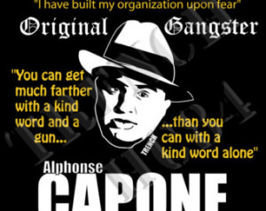 Trench Clothing Original Al Capone Gangster Tee Shirt ...