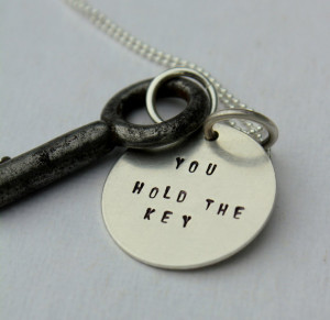Skeleton Key Quotes The key quote necklace