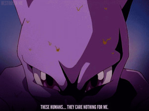 pokemon quotes mewtwo