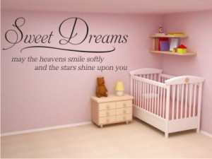 this is a beautiful quote to put above a nursery crib