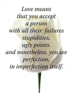 Perfectly imperfect :)