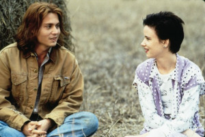 ... Johnny Depp and Juliette Lewis in What's Eating Gilbert Grape (1993