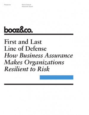 PerspectiveFirst and LastLine of DefenseHow Business AssuranceMakes ...