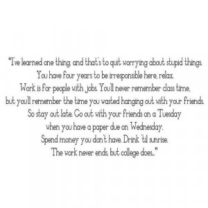 Quotes About College Degree