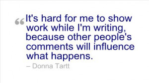 Writing Quotes by Donna Tartt