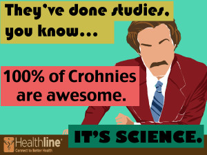 Don’t let the Crohn’s Win Beat the Crohn’s.