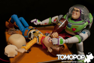 Tomopop Review: Revoltech Woody and Buzz Lightyear