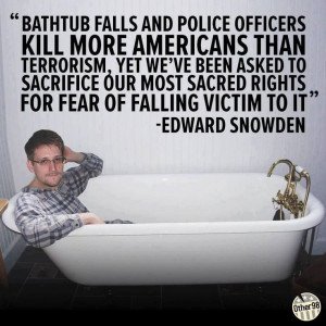 Bathtub falls and police officers kill more Americans than terrorism ...