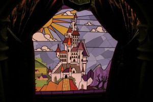 Next is the castle of King Stefan, father of Princess Aurora with a ...