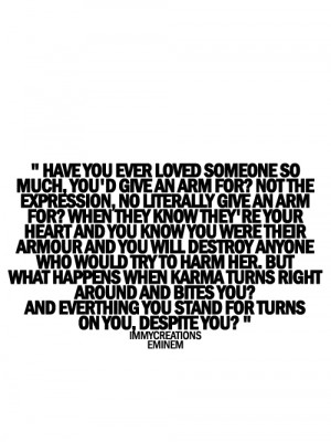 Eminem Quotes From Songs About Love