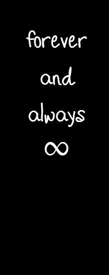 you forever.. forever and always.. (Favorite quote thanks to Parachute ...