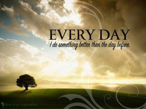 everyday i do something better than the day before: affirmations to ...