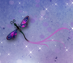 Cute Dragonfly Wallpaper - Purple Dragonflies Wallpaper Download
