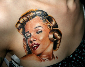 Today we have selected some stunning Marilyn Monroe Tattoo from a ...