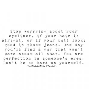 Stop worrying : Fact Quote