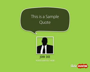 Quotes PowerPoint Layout Template