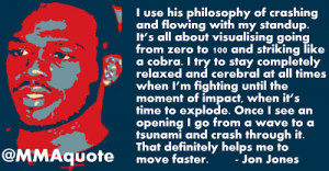 Jon Jones on using Bruce Lee's Crash and Flow style