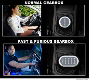 Normal Gearbox vs Fast and the Furious gearbox
