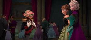 The Duke meeting Anna and Elsa.