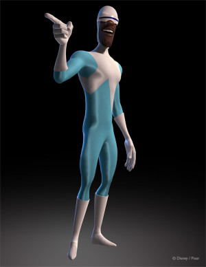 Incredibles Frozone in Action