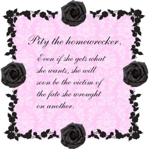 homewrecker, created by casstevens on Polyvore: Wrecker, Karma, Quote ...