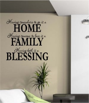 Wholesale Having Somewhere to Go is a Home Quote Family Love Wall ...