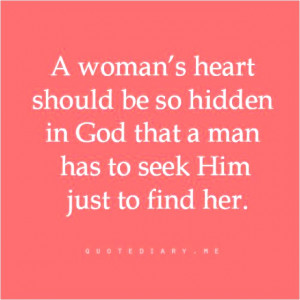 woman's heart...