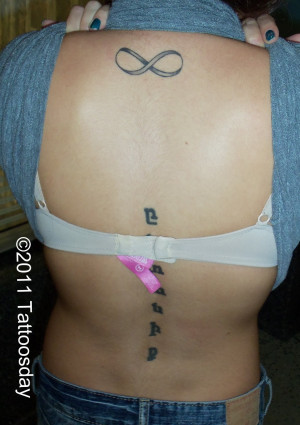 tattoosday.blogspot.comwhich runs down her spine: