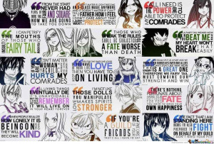 Fairy Tail Quotes