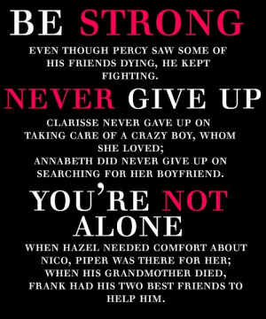 Percy Jackson Quotes Inspirational. QuotesGram