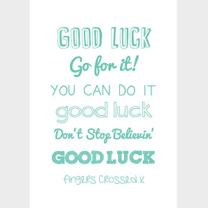 Good Luck Quotes Good luck quotes