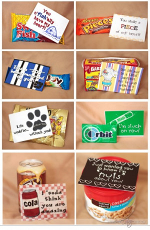 ... to treats. You could tweak em a little if needed...just LoVe the idea