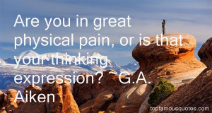 Top Quotes About Physical Pain