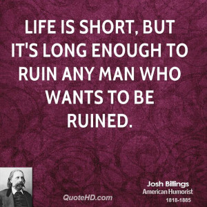 ... is short, but it's long enough to ruin any man who wants to be ruined