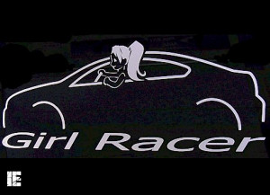 Girl Racer Car Mats Piece...