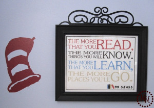 From Tecia's board - Dr. Seuss...great spacing