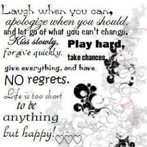 Short Happy Quotes About Life