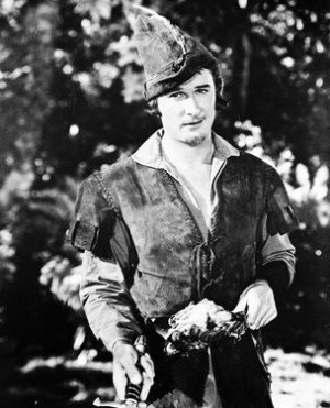 Errol Flynn as Robin Hood from The Adventures of Robin Hood