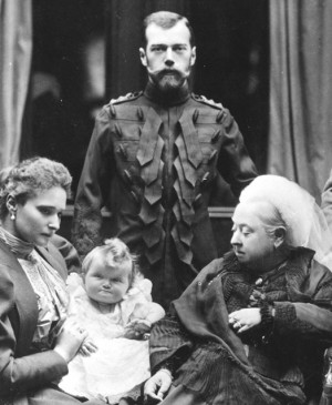 ... Tsar Nicholas II, Empress Alexandra Fedorovna, Grand Duchess Tatiana