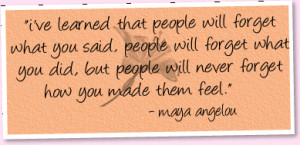 Quote By Maya Angelou